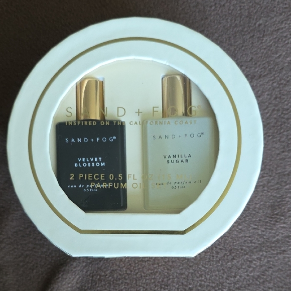 Sand + Fog Other - SAND + FOG Velvet Blossom and Vanilla Sugar Perfume Oil Set